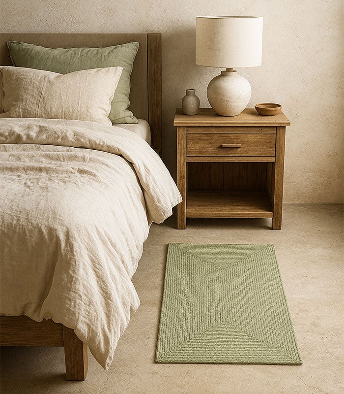 Hamid - Tapis d'extérieur et d'intérieur NANSA VERT 80X150 - 2