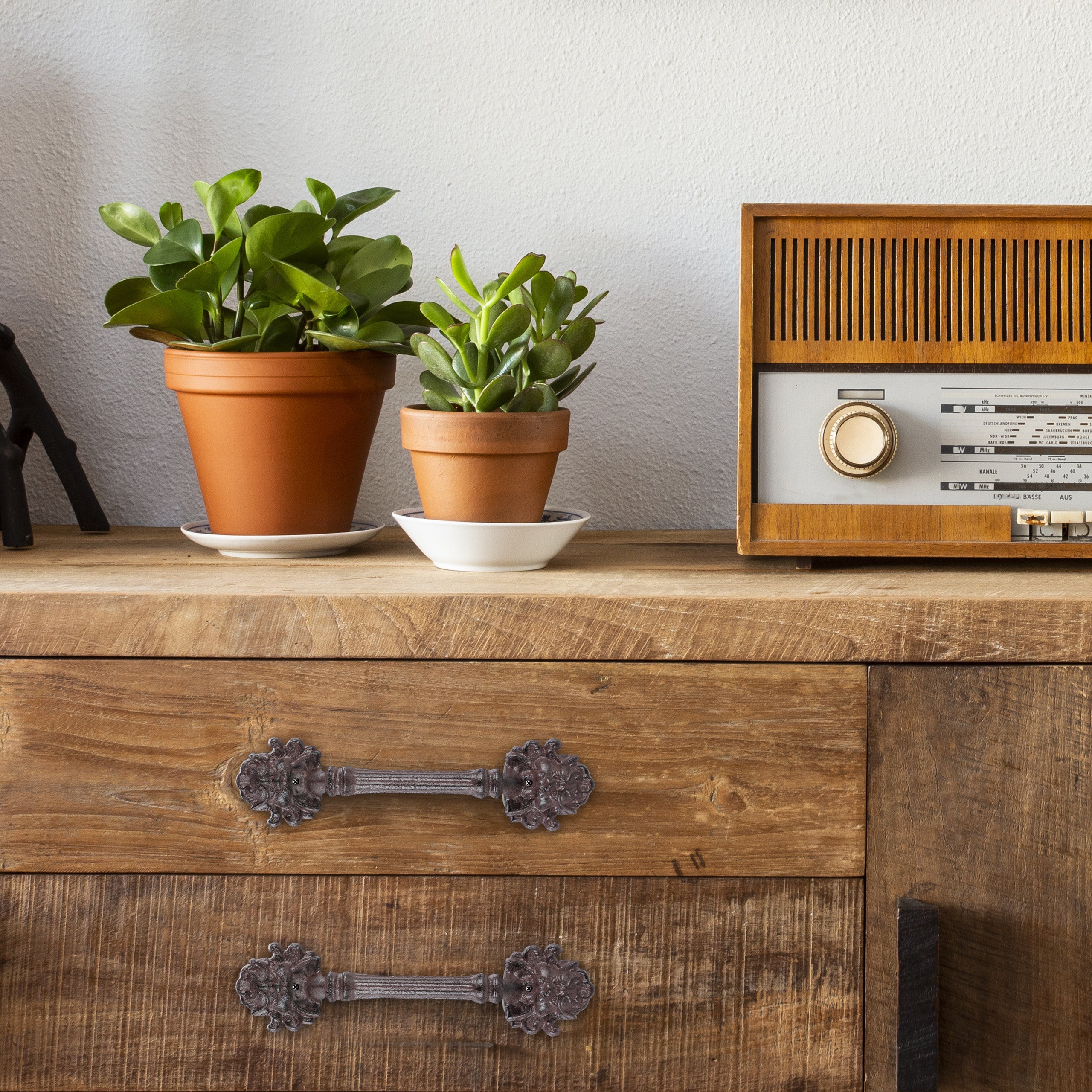 Maniglie Vintage In Lega Di Zinco Bronzo Antico - 5.8 Pollici, Per Mobili, Cassetti E Ante - Foto 10