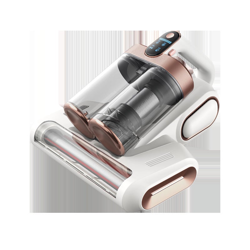 HAUSHOF Aspirateur Anti-Acariens 15kPa Avec Chauffage 60°C, UV-C Et Aromathérapie - Pour Matelas, Canapé Et Literie