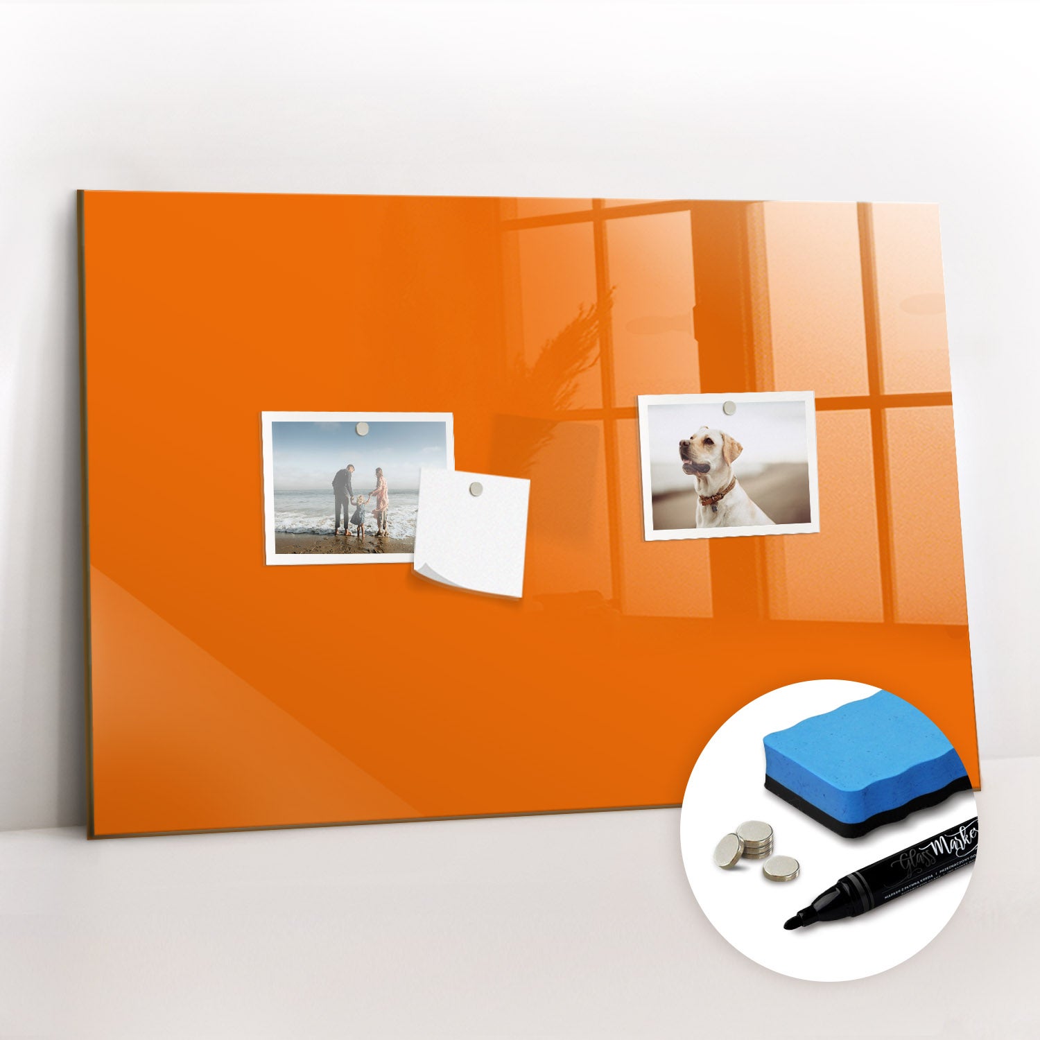 Navaris Tableau magnétique - 40x60 cm - Panneau mémo | FindTheDeal