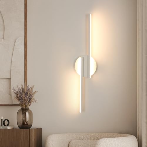 Lampada Da Parete LED Comely 22W, 2500 Lumen, Luce Neutra 4500K, Oro, Moderno, Per Camera, Soggiorno E Corridoio