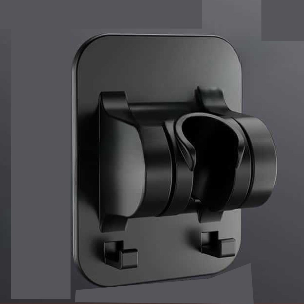 Support De Pommeau De Douche Mural Sans Perçage Ibergrif M20405, Adhésif 3M, Finition Brossée