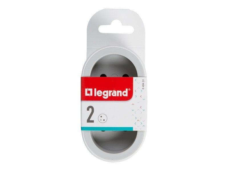 Multiprise LEGRAND MOP FB 2X2P+T STANDARD PRISES FRONTALES - 6