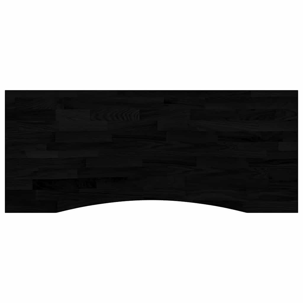 VidaXL Piano Scrivania Con Curva 120x50x2,5cm Massello Grezzo