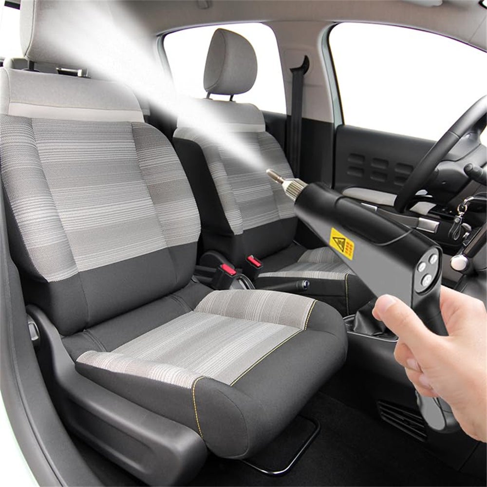 Nettoyeur vapeur pour maison et voiture avec prise UE, nettoyeur vapeur portatif sous pression 2500 W, 6 niveaux de sortie de vapeur - 6