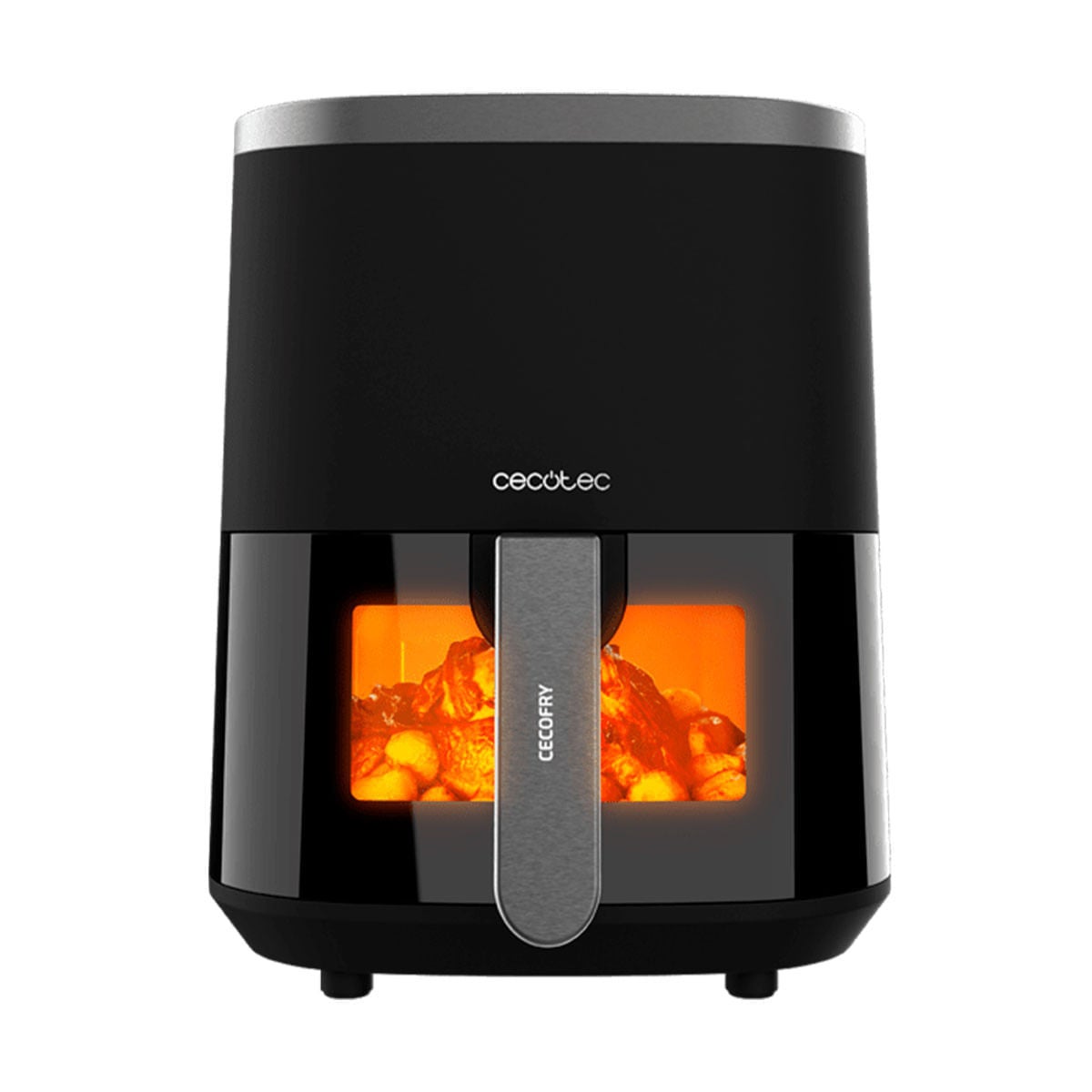 Cecotec Freidora De Aire Cecofry Fantastik Window 4000 1400W 4L Negro , Leroy Merlin