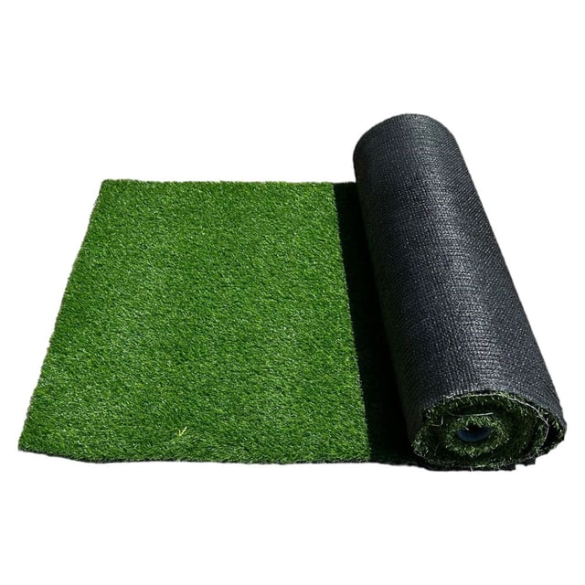 Prato sintetico erba verde con fori di drenaggio spessore 7 mm - H100 cm in rotoli da mt.3