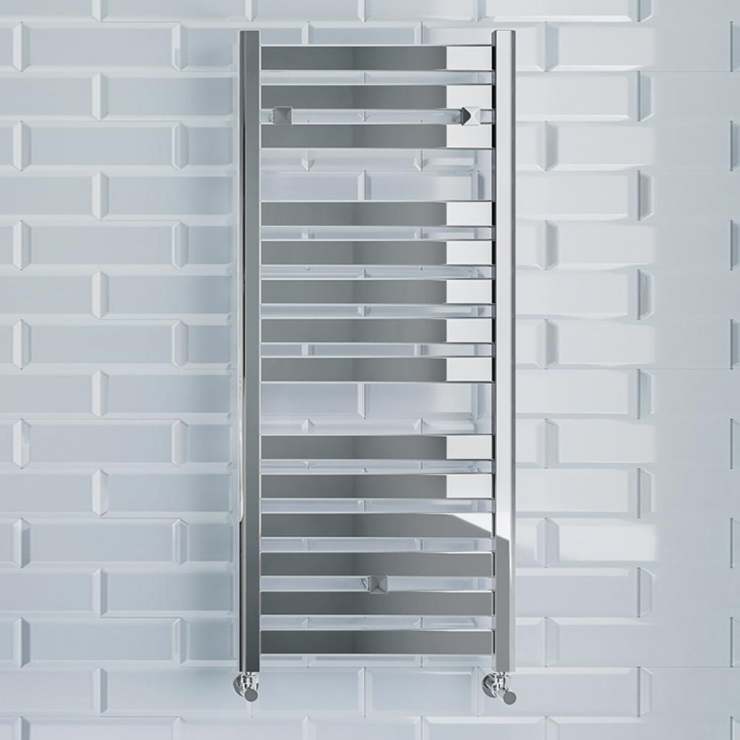 Radiateur S Che Serviettes Lazzarini Capri X Empattement Chrome Leroy Merlin