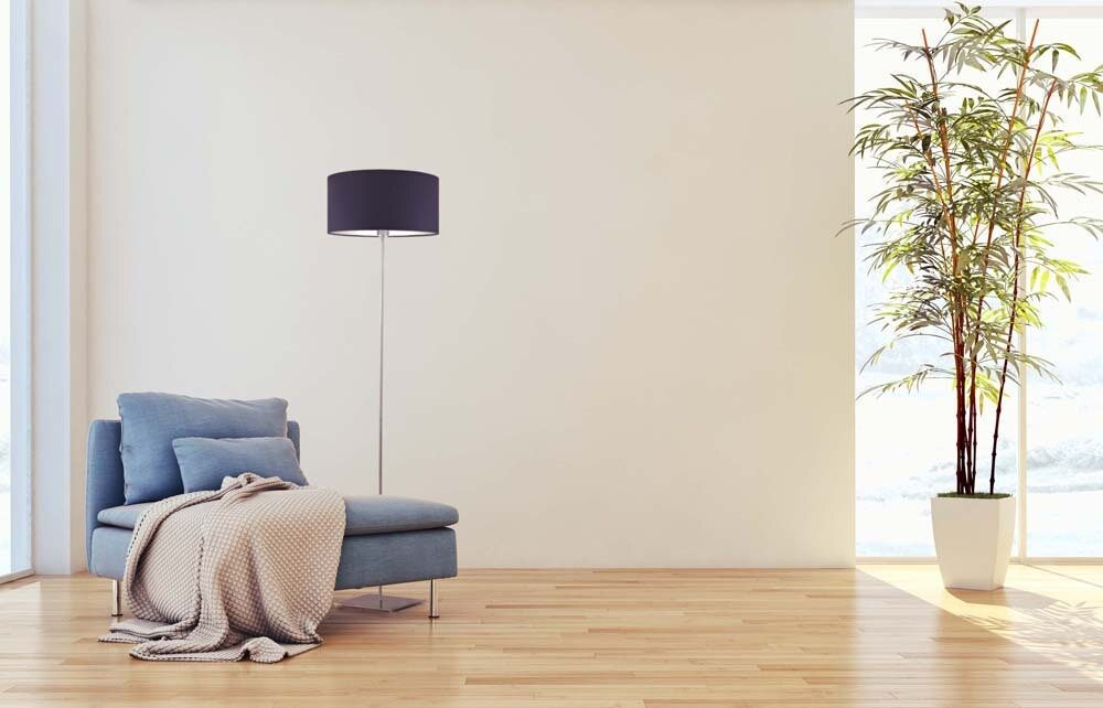 Lampa stojąca podłogowa z abażurem walec 30cm BLUES II - 6