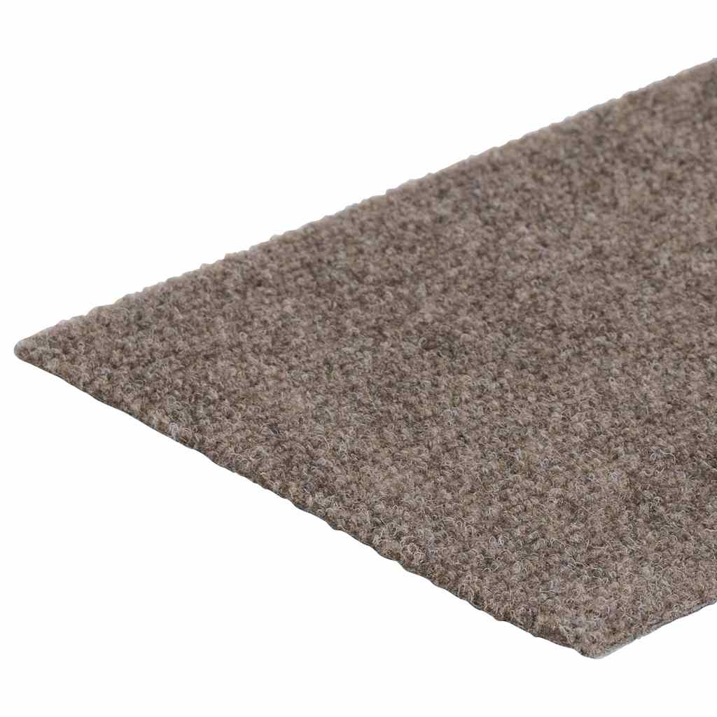 Tapis d'escalier auto-adhésifs 30 pcs | Paillasson d'escalier | Tapis de marche crème 76x20 cm CFW985528 - 6