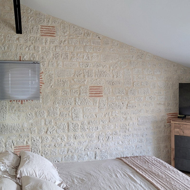 Parement CASTELLAR ton Blanc - Vendu au m² - 4