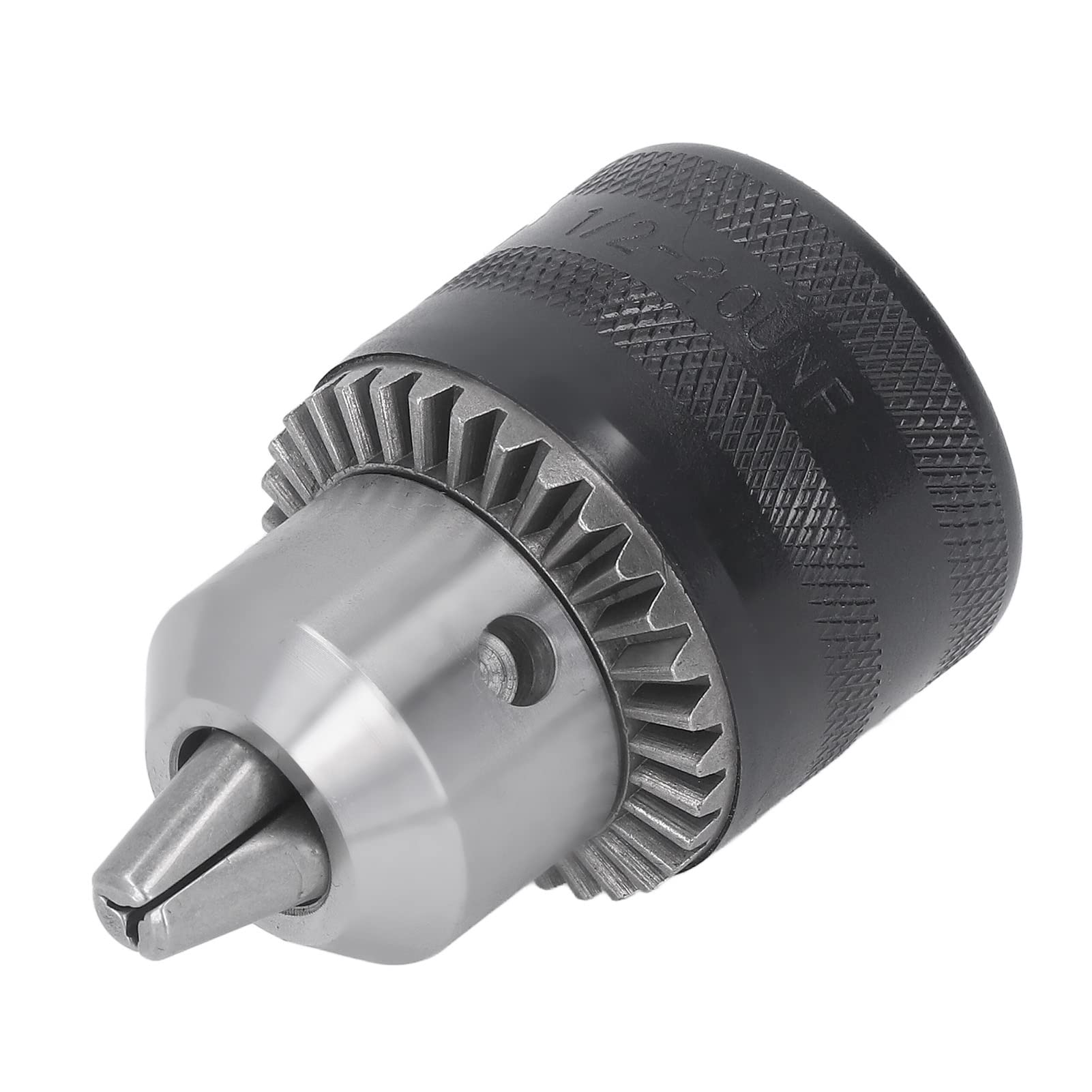Portabrocas de 3 mordazas, llave de apriete de 1/16 a 1/2 pulg