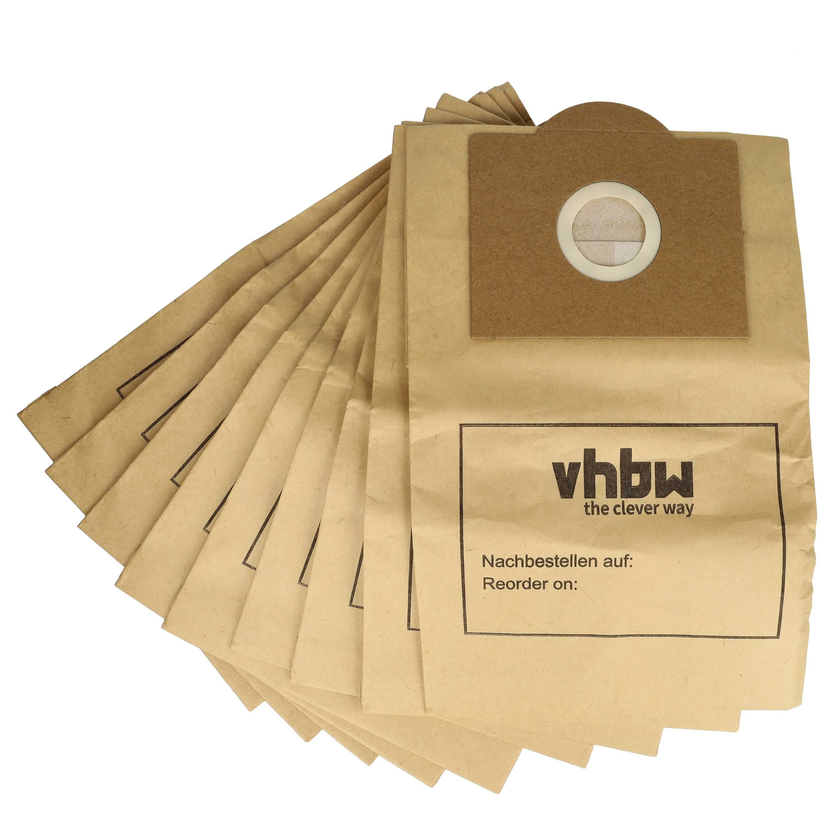 20 Filterpapier Staubsaugerbeutel Zu Rowenta Bully