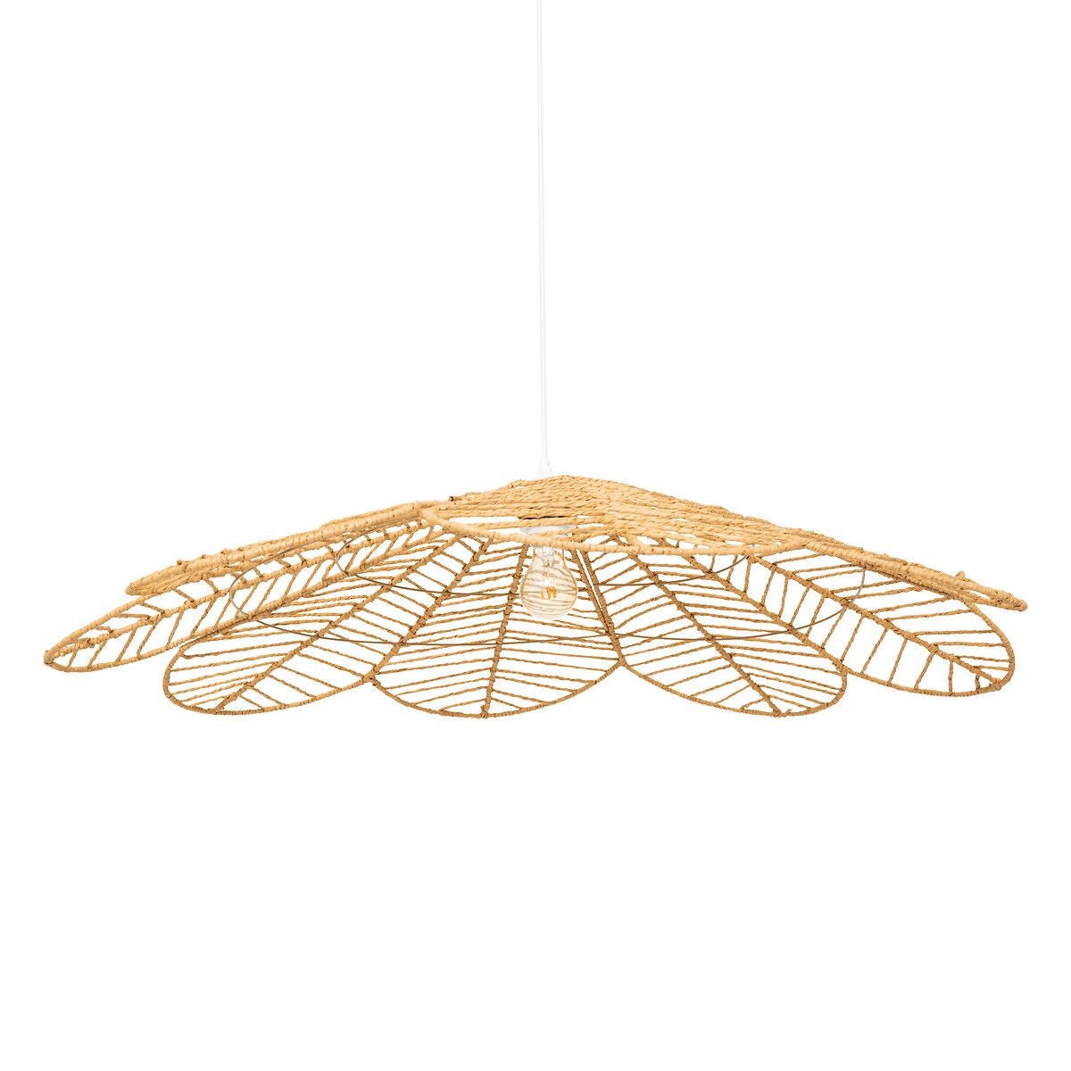 Lampa Folk duża naturalna