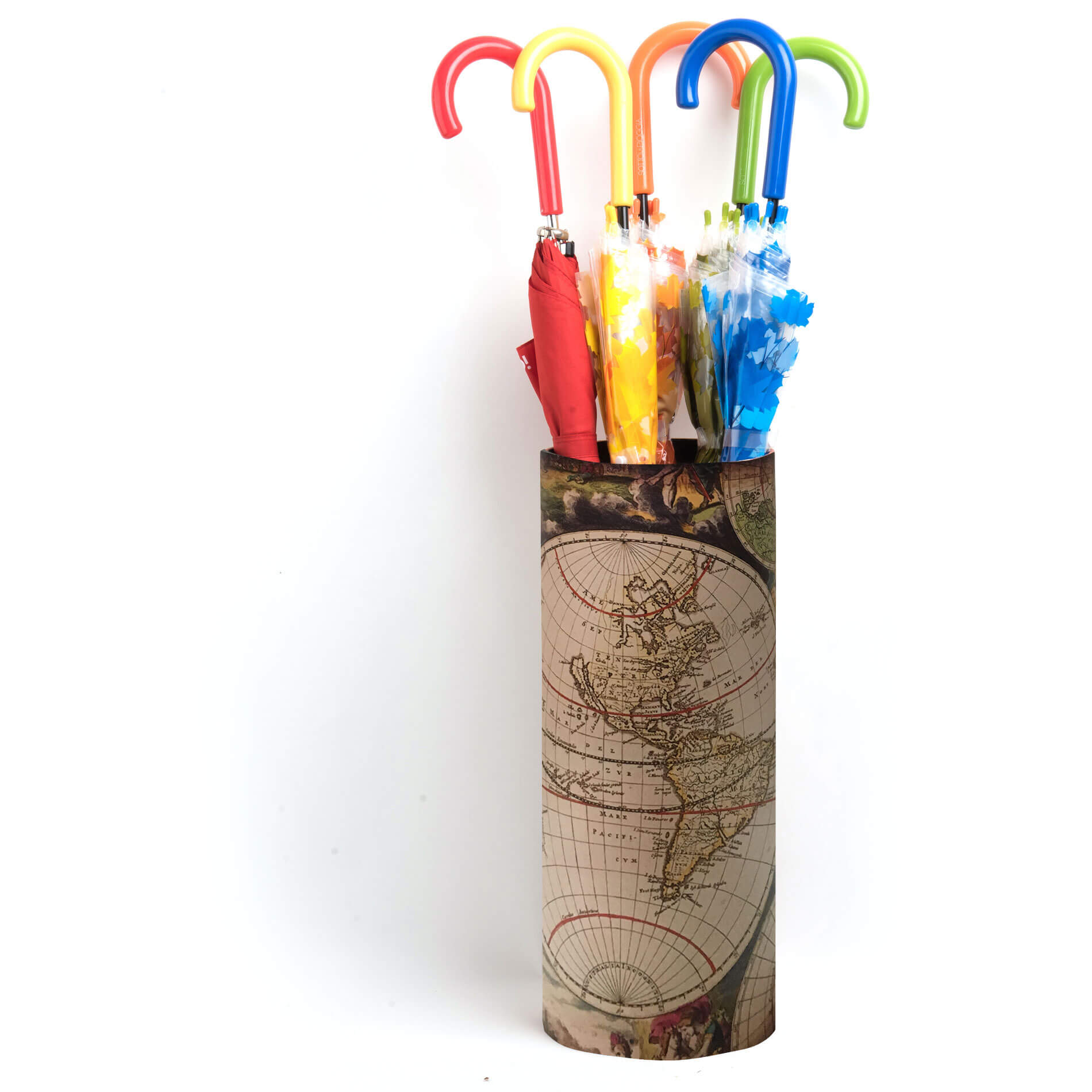 Porte-parapluie Rebecca Mobili Bâtons Mdf Vintage Home Office 50x20x20 - 6