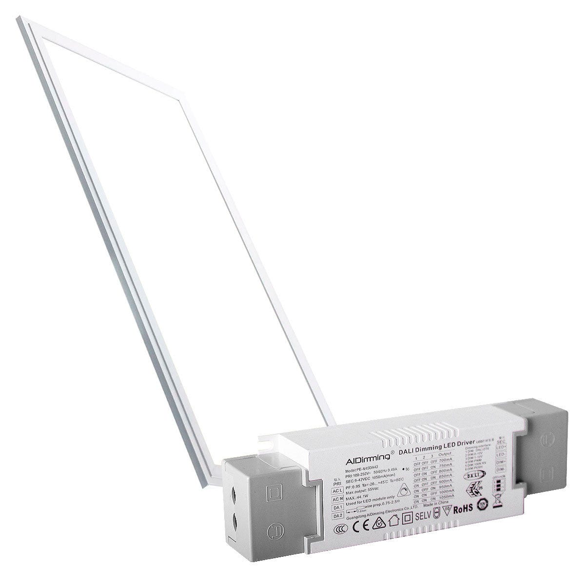 Panel LED empotrable 120X30cm - 0-10V regulable - 44W - UGR19 - IP40 ...