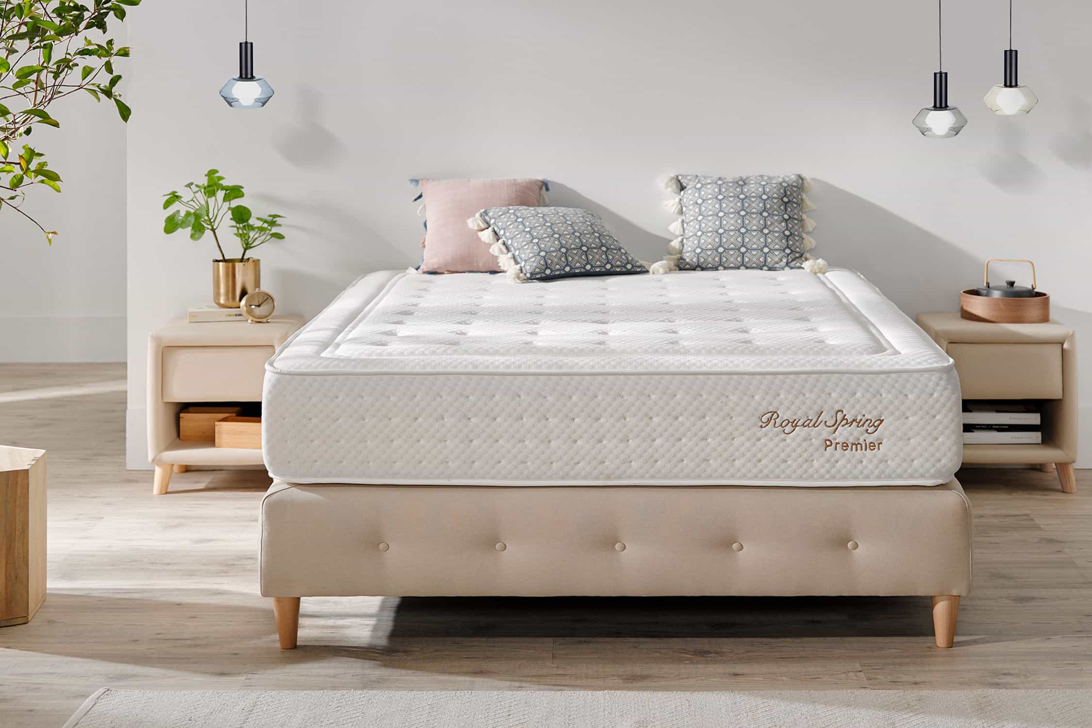 Matelas Ressorts Ensachés Royal Spring Premier - 150X200, 30cm - Moonia - 6