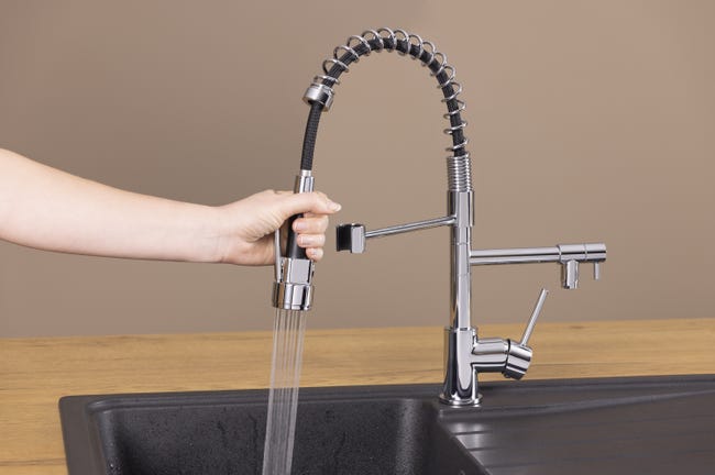 Grifo Fregadero Doble Salida Lavavajillas Grifo Cocina Dos Salidas