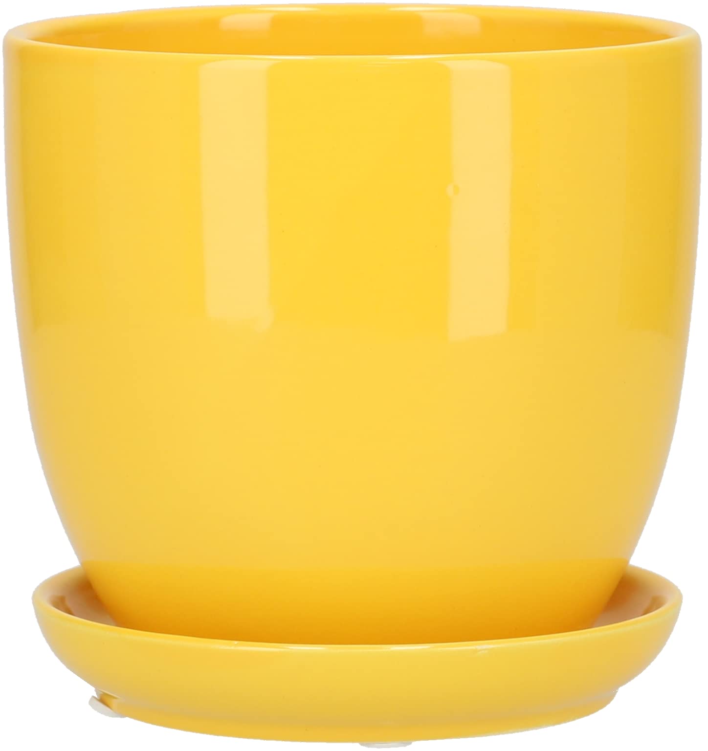 Doniczka 17cm donica osłonka ceramiczna podstawka - KOTARBAU - 6