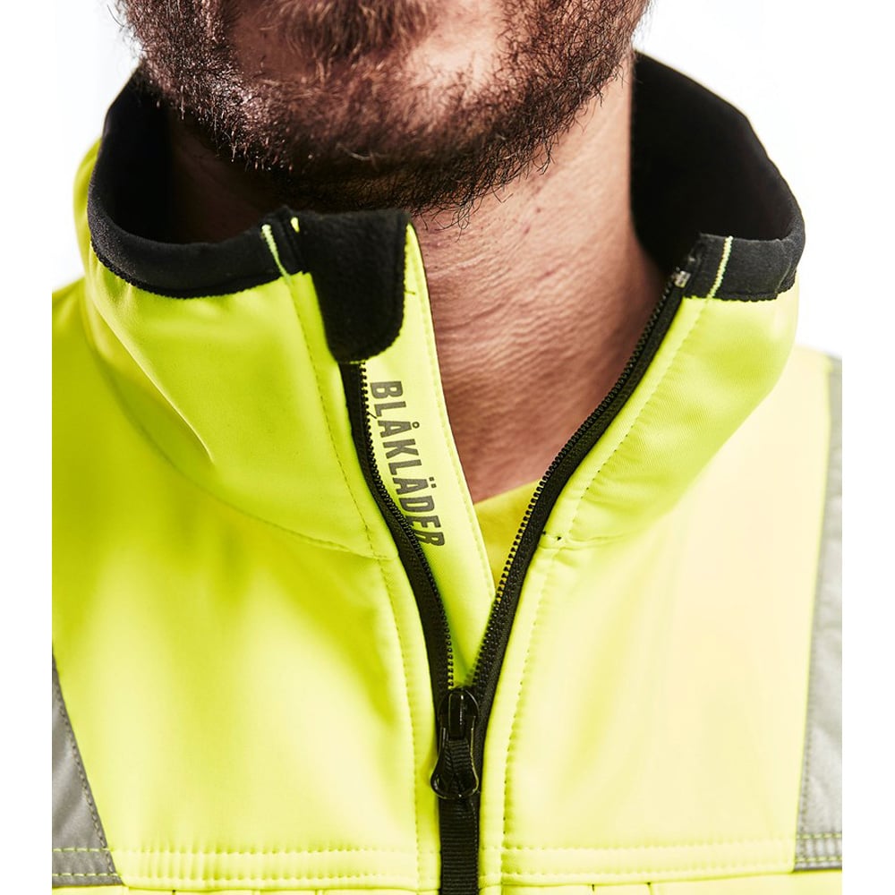 Hi-Vis Softshell Craftsman Trousers - Blåkläder