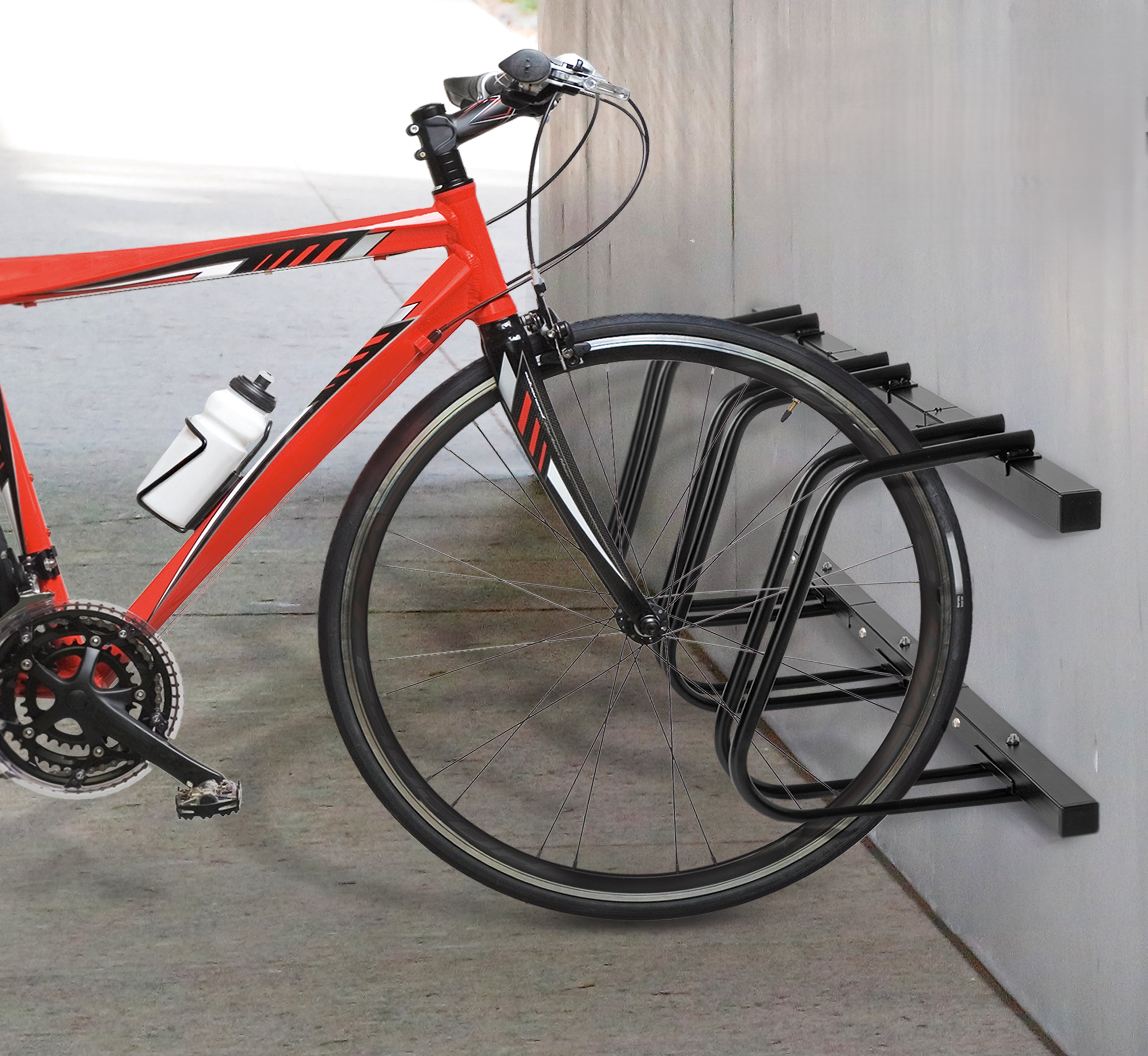 Supporto Ruota Bici Furgone Supporto Ruota Bicicletta Narwheel - Per Assi Passanti, Montaggio A Parete Furgoni/Camper Supporto Per Ruote Assi Passanti - Foto 5