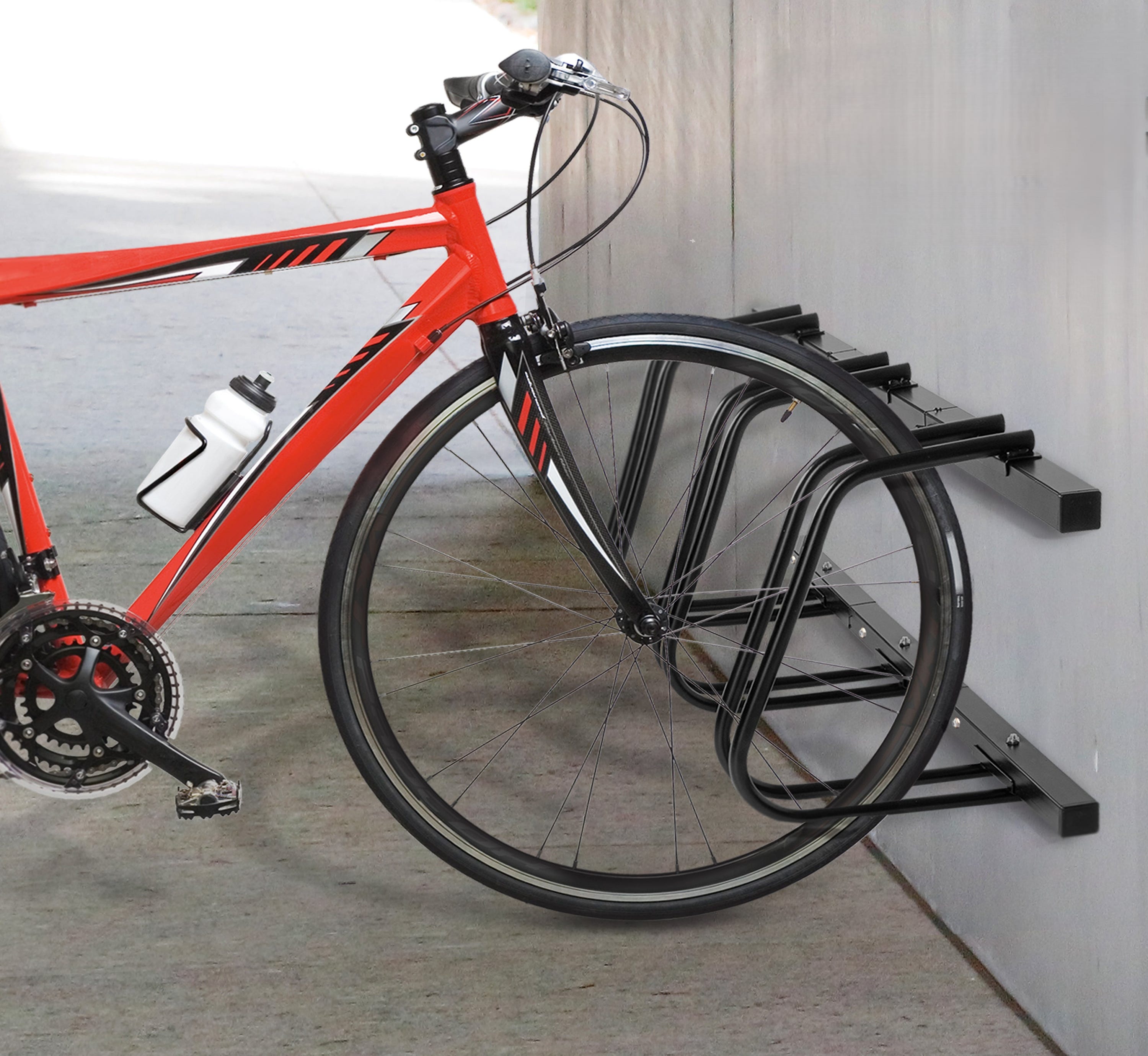 Supporto Ruota Bici Furgone Supporto Ruota Bicicletta Narwheel - Per Assi Passanti, Montaggio A Parete Furgoni/Camper Supporto Per Ruote Assi Passanti - Foto 5