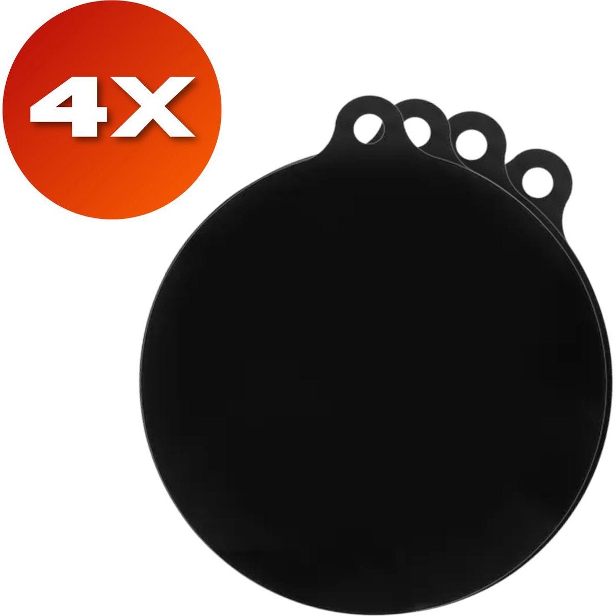 Beschermer Inductie, Trivet, Set de 4,22 cm, Rezistent până la 240 ºC, Silicon, Negru