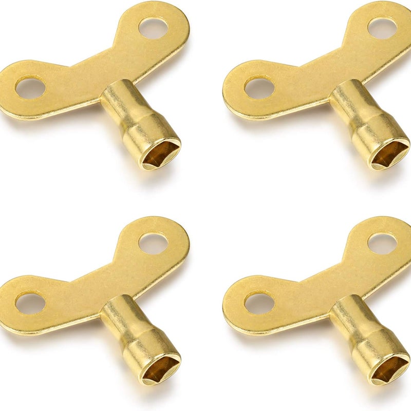 Kran kuchenny sztuki Klucze do grzejników Klucz odpowietrzania grzejnika z litego mosiądzu Klucz zaworu odpowietrzającego Klucz zaworu hydraulicznego