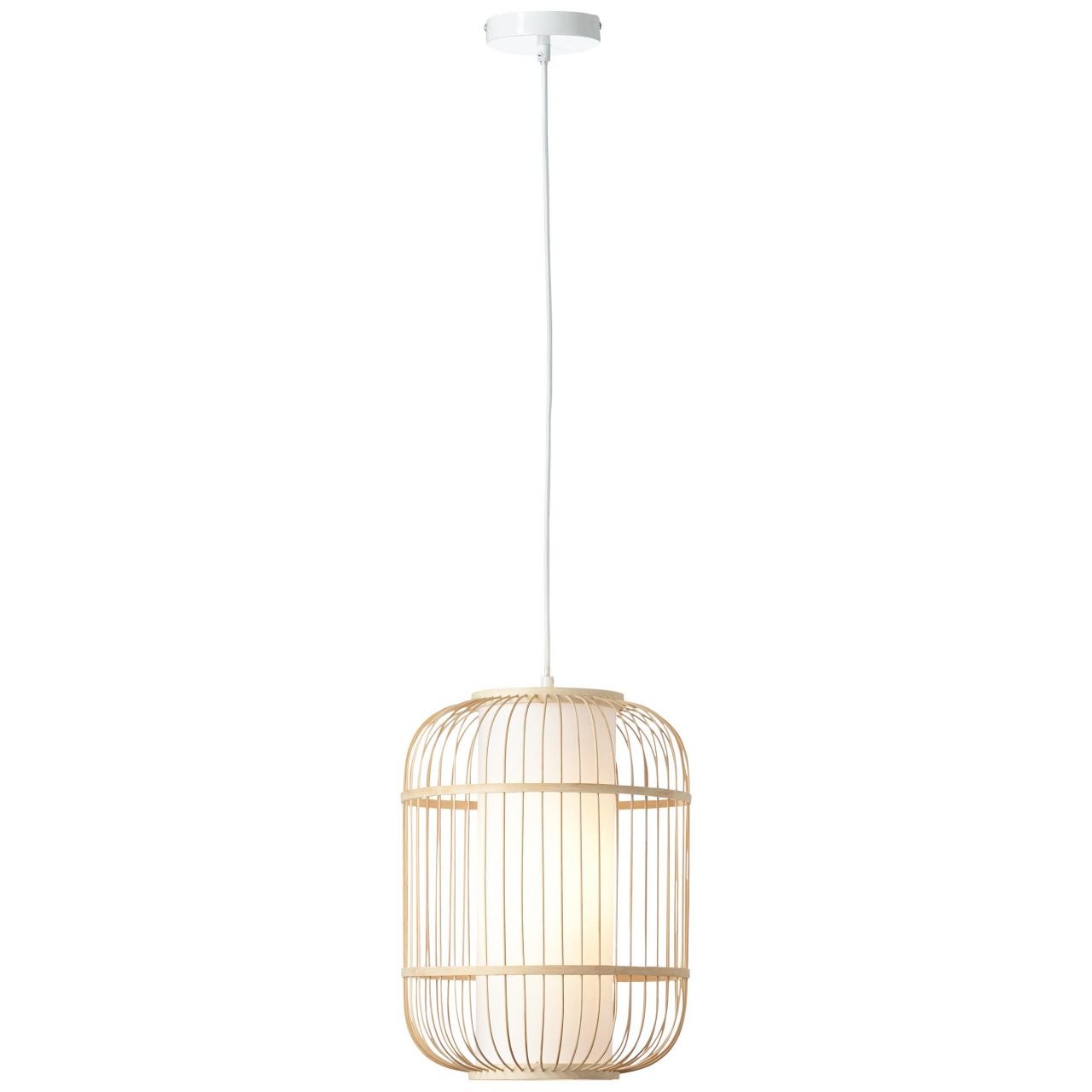 Brilliant Vegas LED lampa sufitowa 30cm biały/czarny, tworzywo sztuczne, 1x zintegrowana dioda LED, 24 W, (strumień świetlny: 2900 lm, barwa światła: