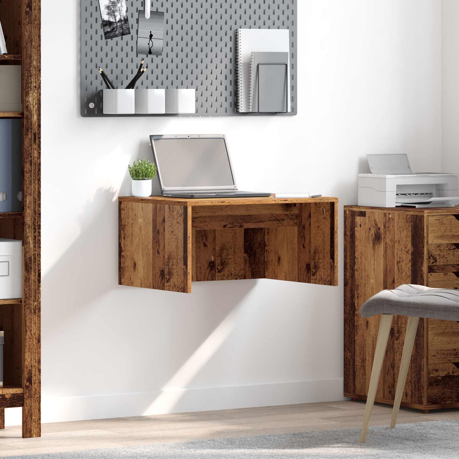 Scrivania Da Ufficio Tribesigns 180x59x75 Cm – In Legno E1, Doppia Postazione, Marrone, Per Studenti E Professionisti