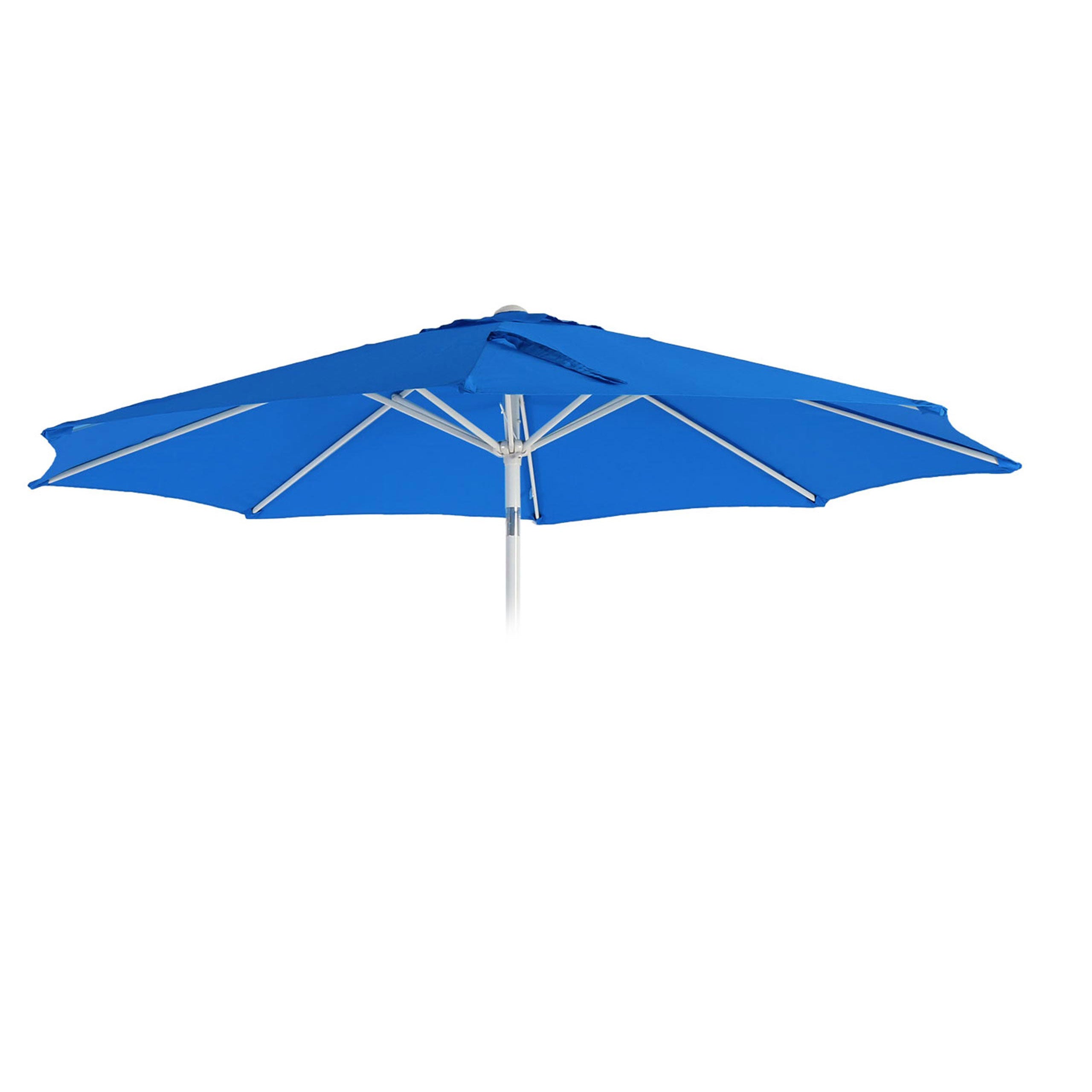 Zapasowa poszewka do parasola N18, poszewka na parasol, Ø 2,7 m, materiał/tkanina ~ niebieska