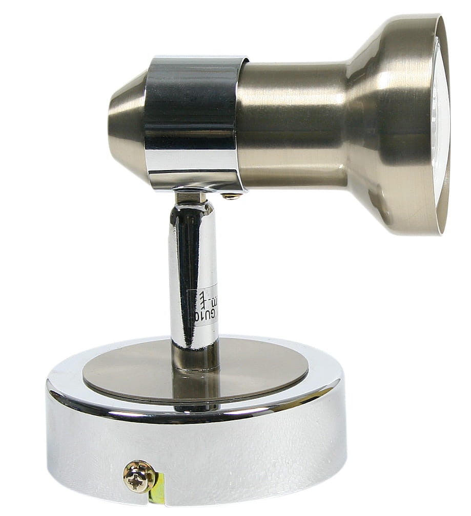 Kinkiet ścienny Arkon chromowany srebrny 1xGU10x50W wym: 10 x 8 x 13 cm metal IP20 Candellux