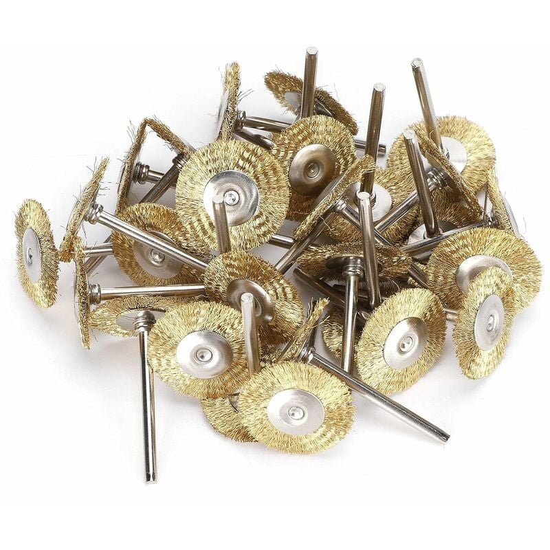 72 Brosses Métalliques Laiton Merryland Pour Dremel - Polissage Et Nettoyage