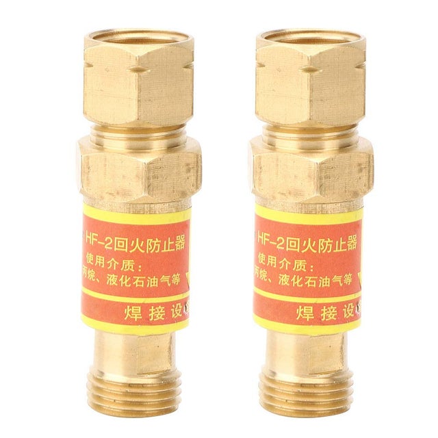 Outils de soudage au gaz, valve anti-retour en cuivre, empêchent le retour de flamme de l'acétylène de soudage dans les machines de construction.