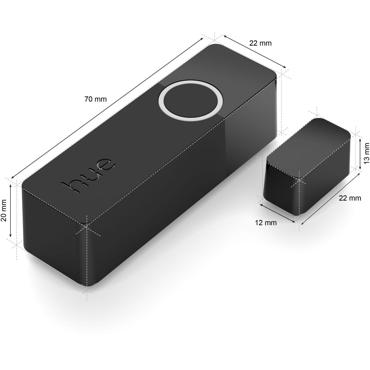 Détecteur d'ouverture PHILIPS HUE SECURE Noir - 3