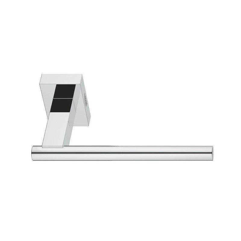 Porta Carta Igienica GROHE QUICKFIX Start Cube Con Coperchio, Cromato, Modello 41102000, Installazione A Colla O Porta Carta Igienica GROHE QUICKFIX Start Cube Con Coperchio, Cromato, Modello 41102000, Installazione A Colla O