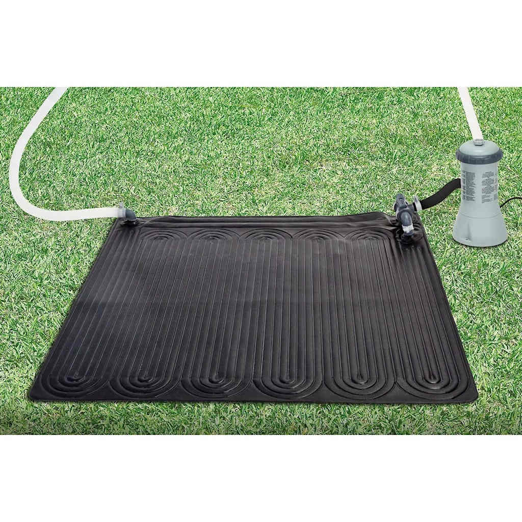 Tapis solaire chauffant PVC 1,2x1,2 m noir 28685 INTEX - 3