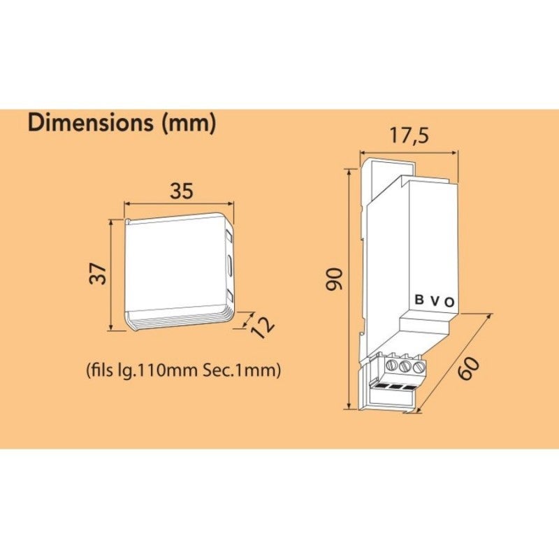 YOKIS - Télérupteur Encastré 500W - MTR500E - 2