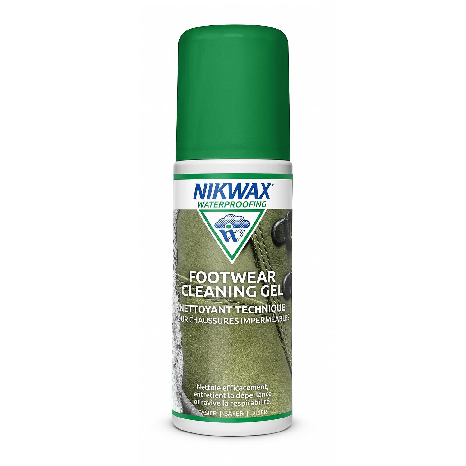 Versión en español — footwear cleaning gel, nettoyant technique efficace pour chaussures imperméables, 125ml (neutre)