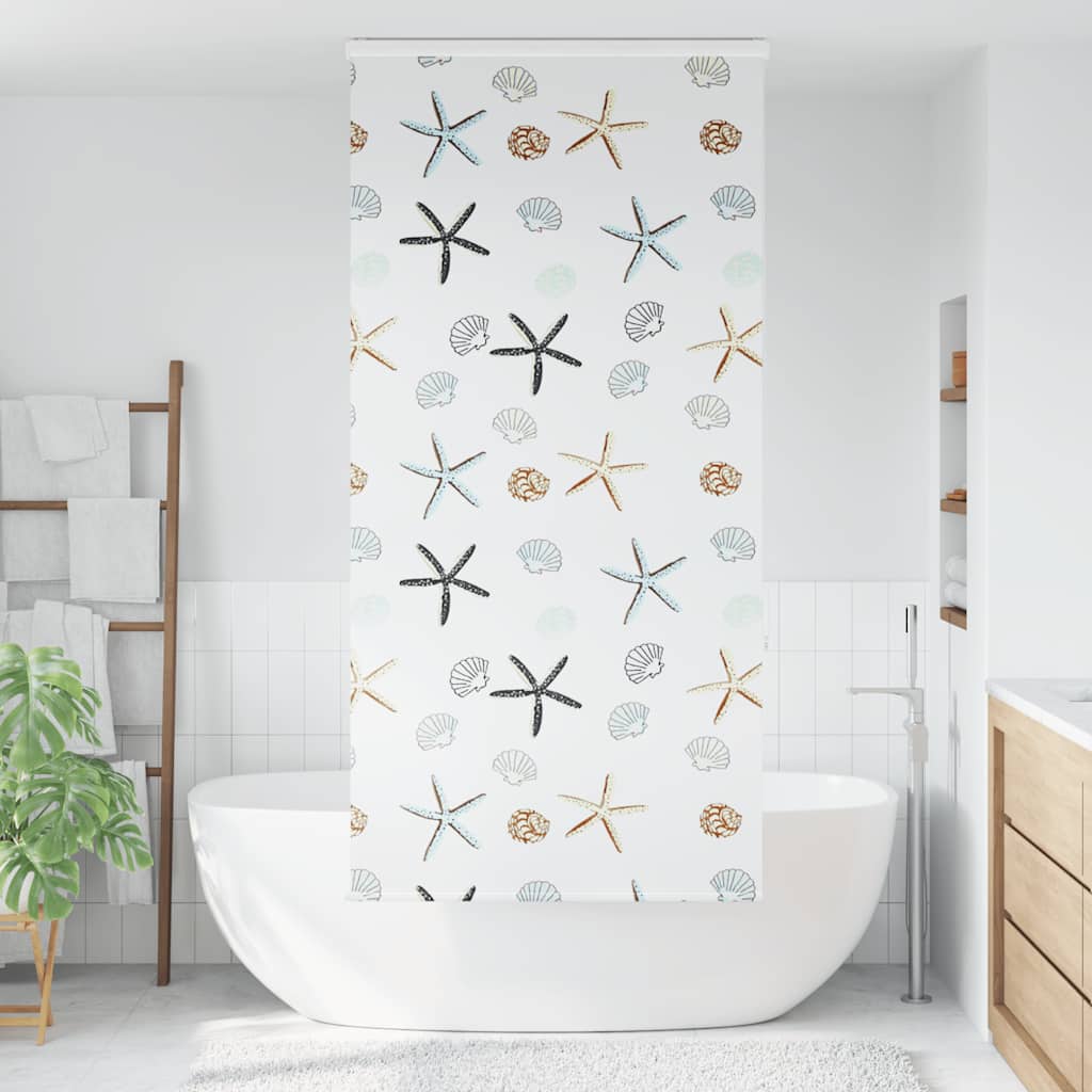 Roleta do kasety prysznicowej, tkanina 90x240 cm, szerokość 86 cm