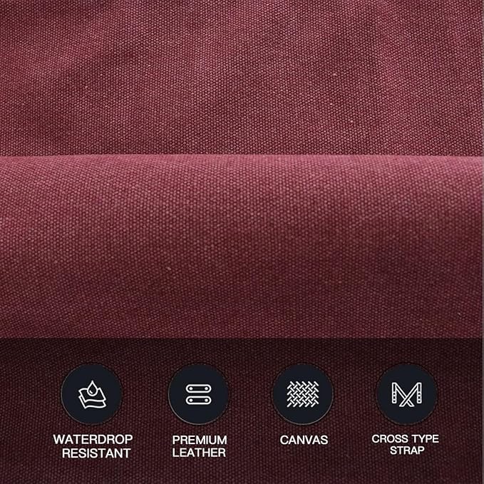 Delantal de trabajo de lona resistente para hombre con 3 bolsillos, ajustable, para cocina, barbacoa, soldadura y taller. - 4