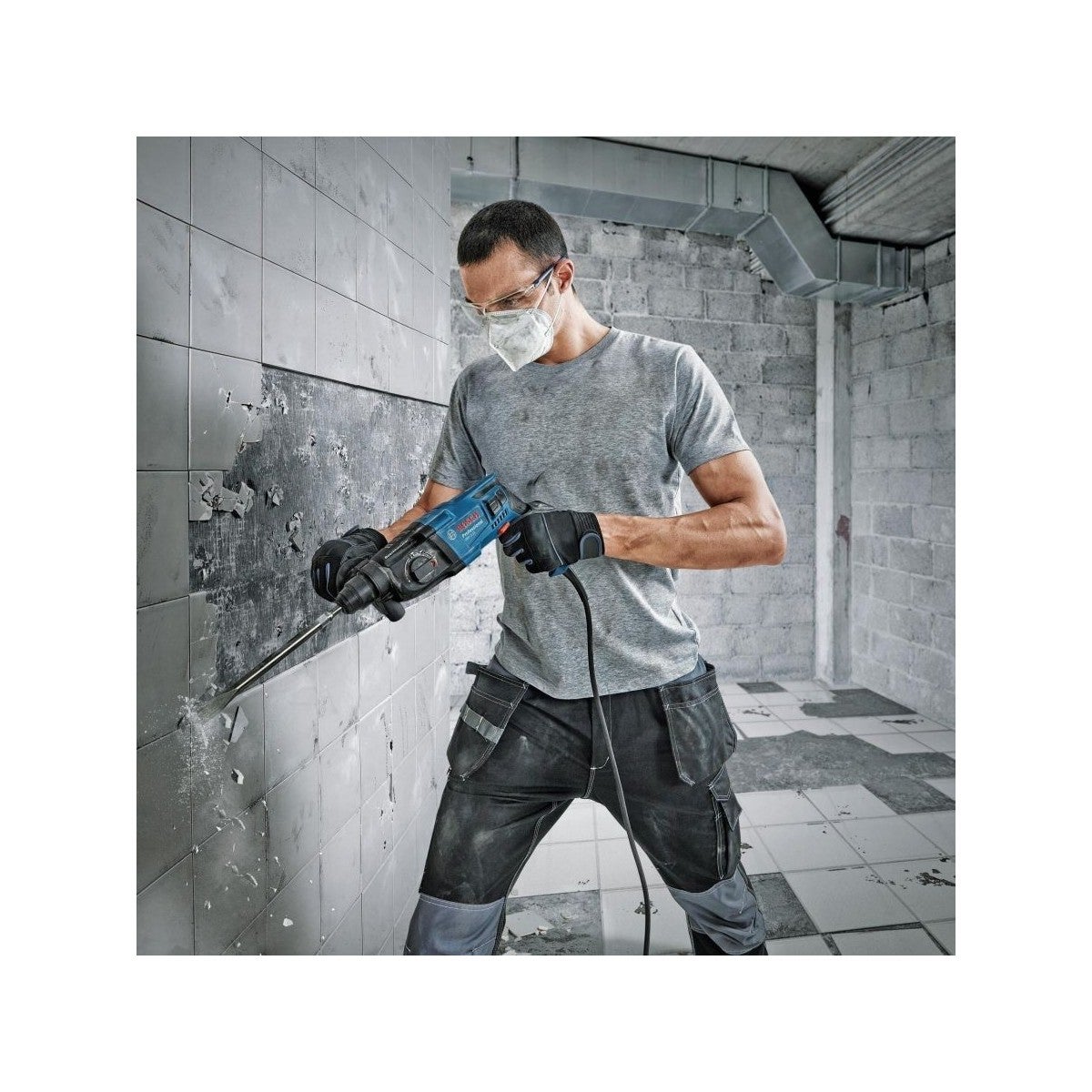 Młot udarowy Bosch GBH 2-21 Professional kompaktowy 720W 2 J - 4