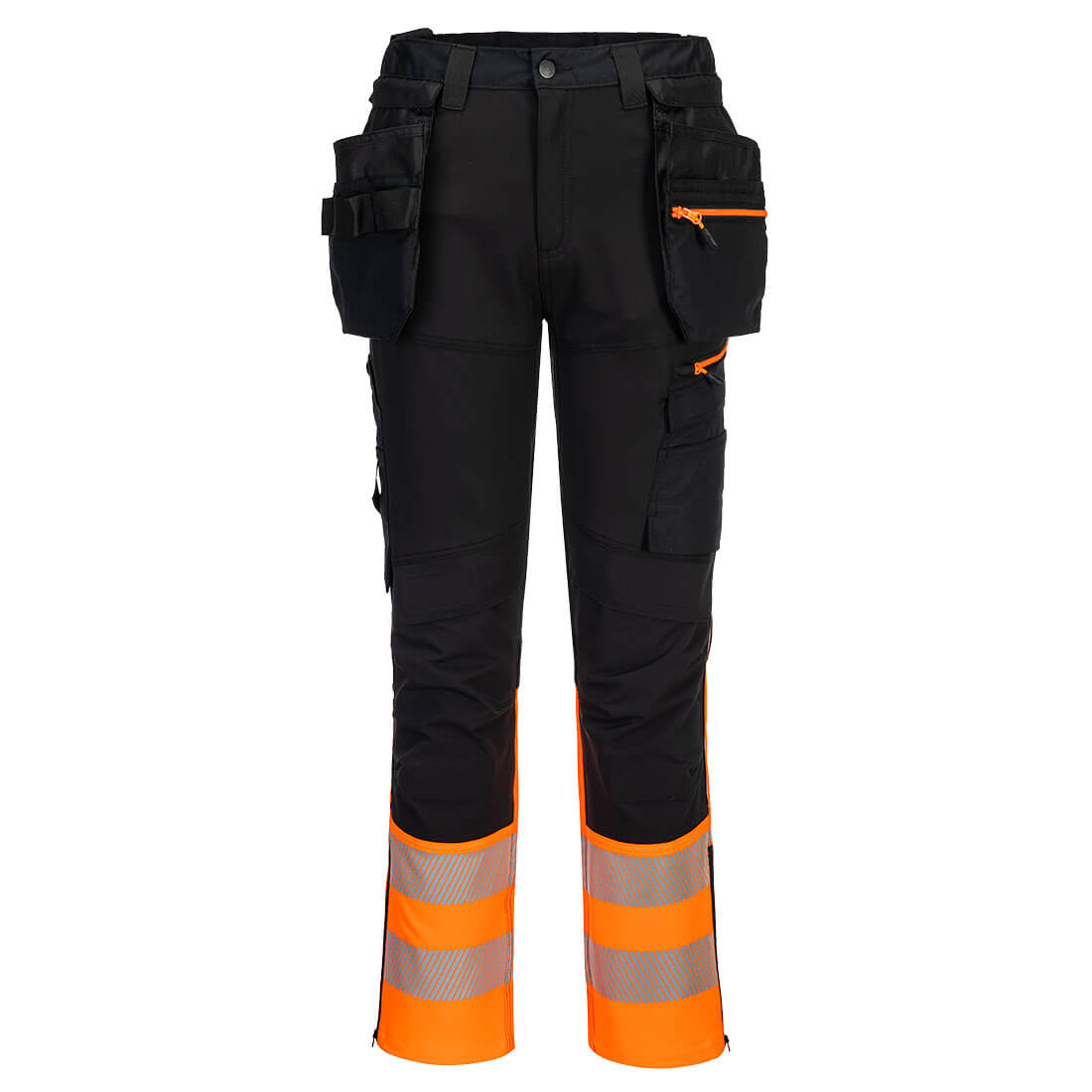 Pantalon Holster PW3 Hi-Vis Classe 1 Jaune/Noir 2XL - FR(54) - UK(42) - 2
