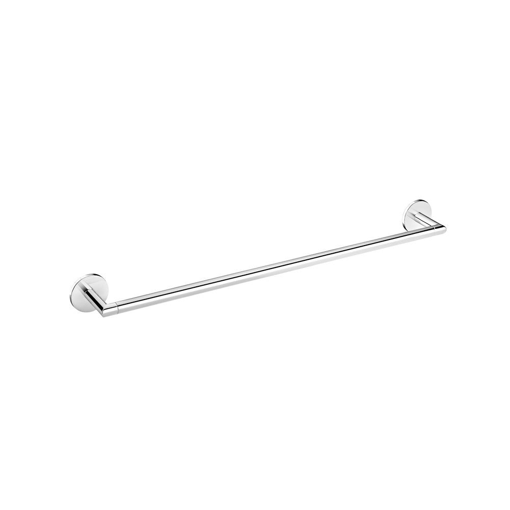 Porte-Serviettes Simple Fixation Murale Beelee - 60 Cm (24"), Acier Inoxydable Noir, Design Moderne