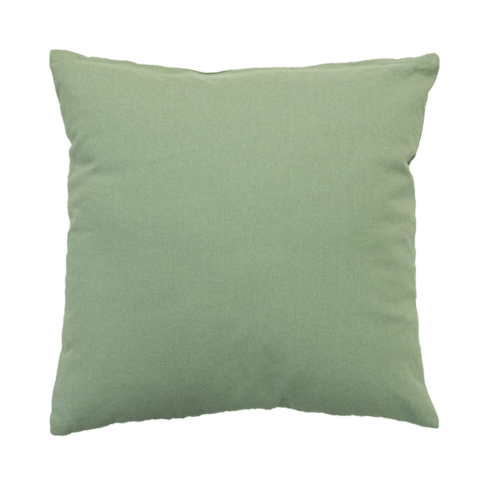 Petit Coussin déhoussable Panama - 40 x 40 cm - Vert argile - 3