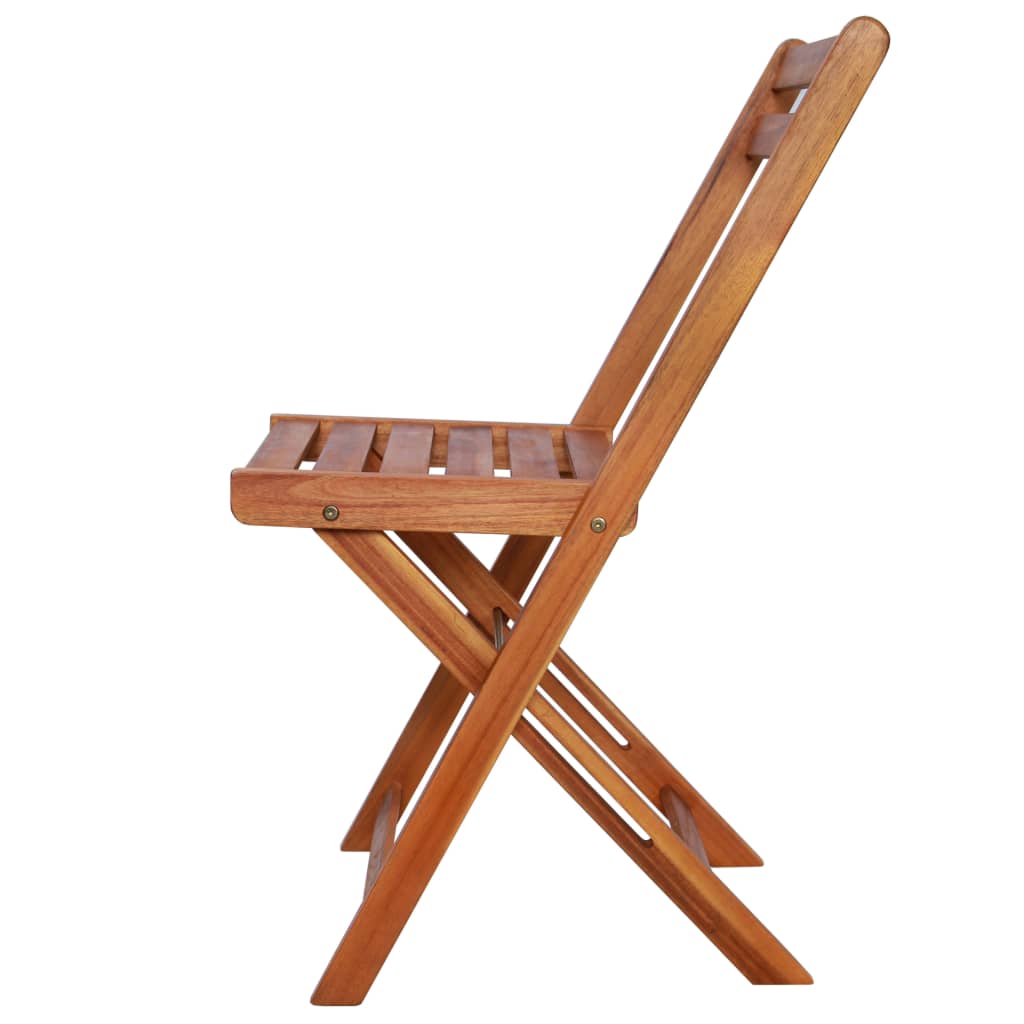Chaise de jardin sans coussin Maison Exclusive en bois Marron - 4