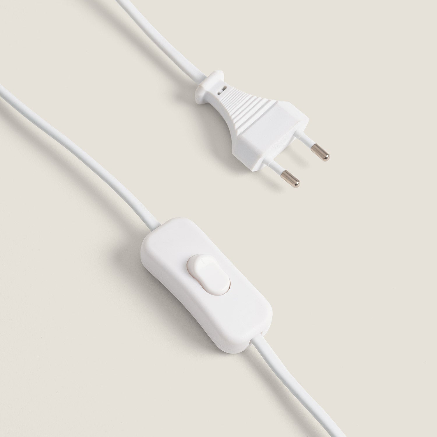 Ledkia Lámpara de Mesa de Metal y Madera Monah Blanco - 6