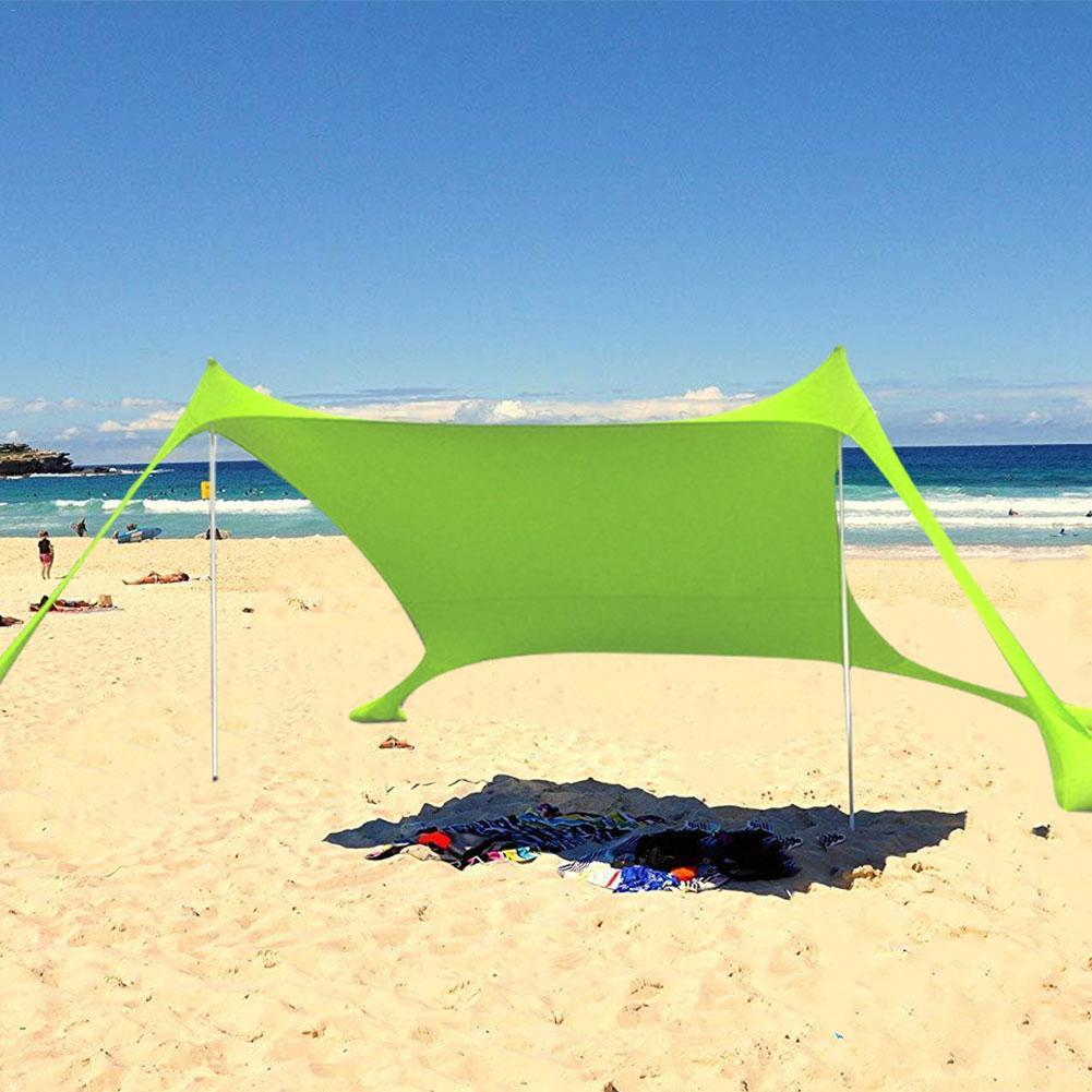Tenda da spiaggia Riparo solare con protezione UV UPF 50