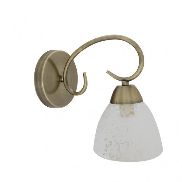 Applique murale globe en verre AVA - E27 - IP44 | Leroy Merlin