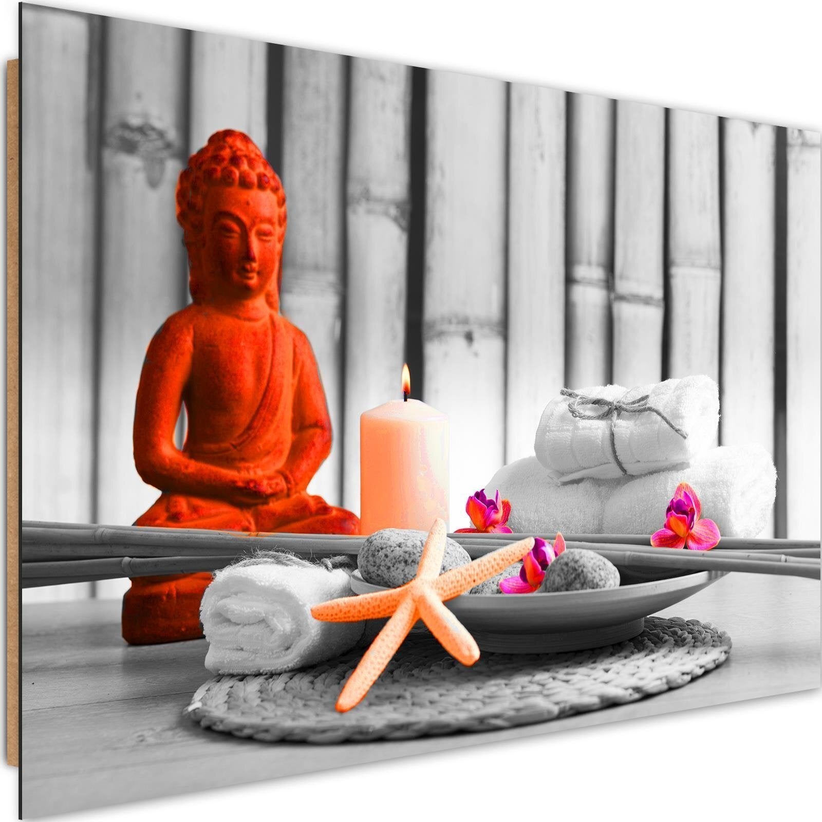 Tableau Bouddha Bougies